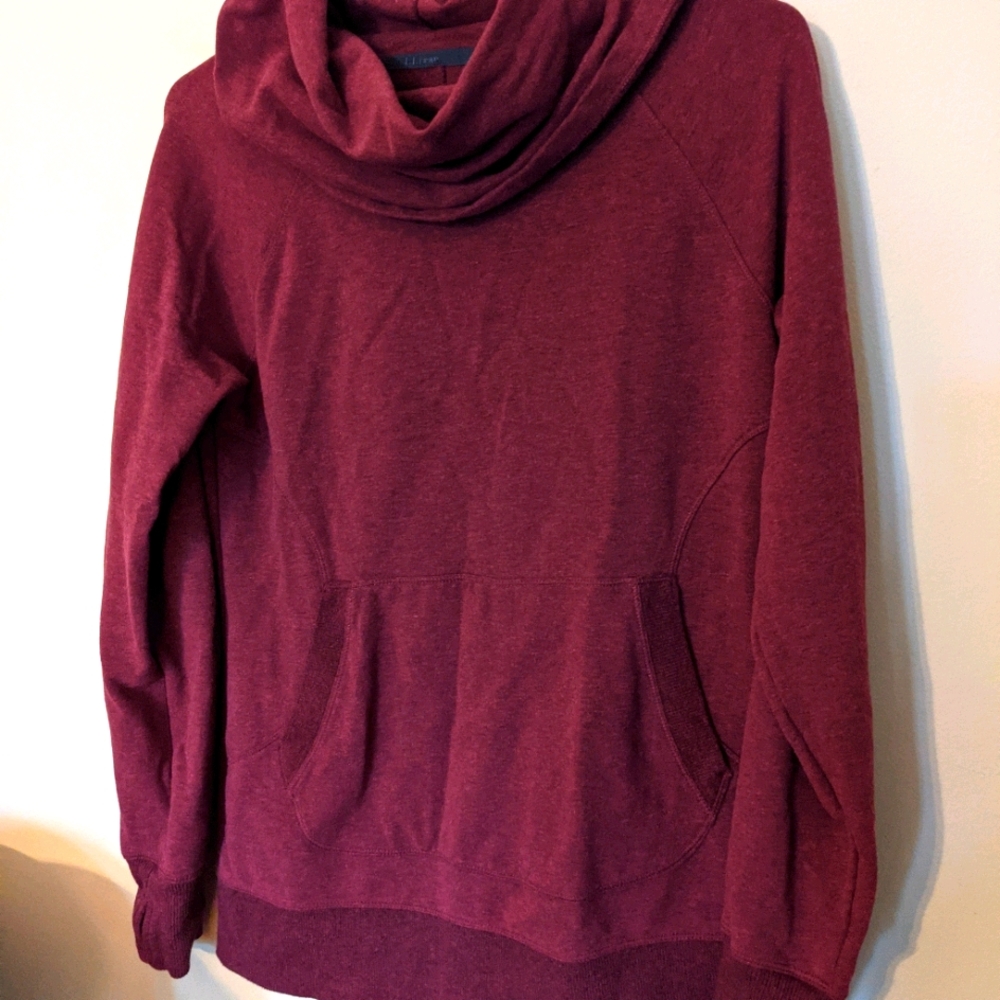 L.L bean women's cowl neck